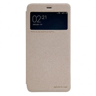 Чохол книжка з віконцем Nillkin SP-LC XM до смартфонів Xiaomi Mi5 Gold