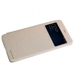 Чохол книжка з віконцем Nillkin SP-LC XM до смартфонів Xiaomi Mi5 Gold