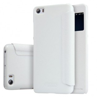 Чохол книжка з віконцем Nillkin SP-LC XM до смартфонів Xiaomi Mi5 White