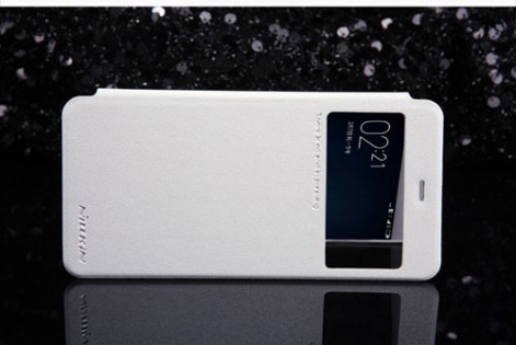 Чохол книжка з віконцем Nillkin SP-LC XM до смартфонів Xiaomi Mi5 White