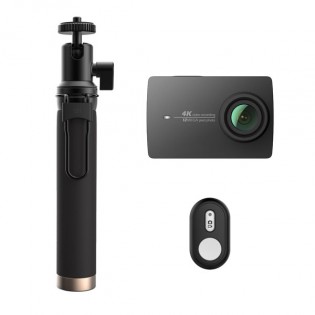 Экшн-камера Xiaomi YI 4K Night  Black Travel International Edition + Remote control button
