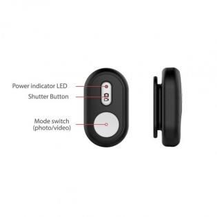 Экшн-камера Xiaomi YI 4K Night  Black Travel International Edition + Remote control button