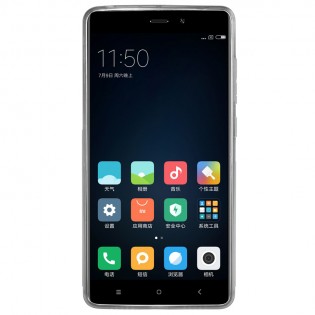 Чехол бампер силиконовый Nillkin Nature Series для Xiaomi Redmi 4 Gray