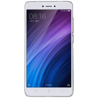 Чехол бампер силиконовый Nillkin Nature Series для Xiaomi Redmi Note 4X  Gray N-TPU HM
