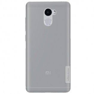 Чехол бампер силиконовый Nillkin Nature Series для Xiaomi Redmi 4 Gray
