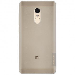 Чехол бампер силиконовый Nillkin Nature Series для Xiaomi Redmi Note 4X  Gray N-TPU HM