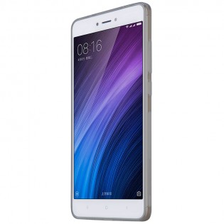 Чехол бампер силиконовый Nillkin Nature Series для Xiaomi Redmi Note 4X  Gray N-TPU HM