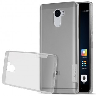 Чехол бампер силиконовый Nillkin Nature Series для Xiaomi Redmi 4 Gray