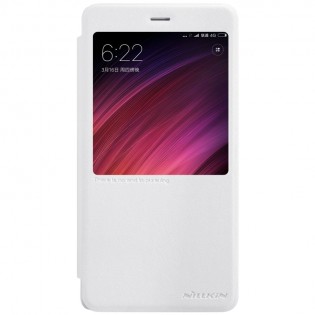 Чехол книжка Nillkin Sparkle Leather XIAOMI RedMi Note 4X White SP-LC HM-NOTE 4X