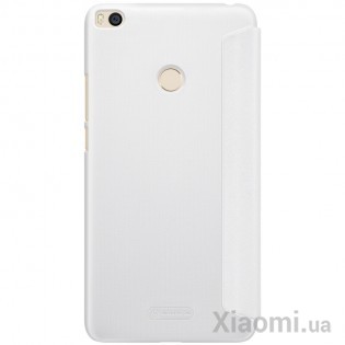 Чехол книжка Nillkin Sparkle Series для Xiaomi Mi Max 2 White