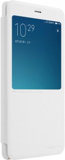 Чехол книжка с окошком Nillkin Sparkle Series для Xiaomi Redmi Note 4 White SP-LC HM