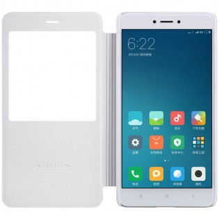 Чехол книжка Nillkin Sparkle Leather XIAOMI RedMi Note 4X White SP-LC HM-NOTE 4X