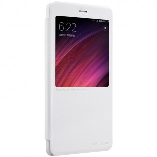 Чехол книжка Nillkin Sparkle Leather XIAOMI RedMi Note 4X White SP-LC HM-NOTE 4X