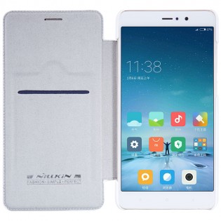 Чехол книжка Nillkin Qin Series для Xiaomi Mi 5S Plus White