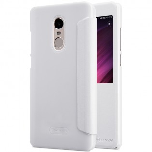 Чехол книжка Nillkin Sparkle Leather XIAOMI RedMi Note 4X White SP-LC HM-NOTE 4X