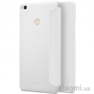Чехол книжка Nillkin Sparkle Series для Xiaomi Mi Max 2 White