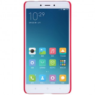 Чохол бампер Nillkin Frosted Shield XIAOMI RedMi Note 4 Red