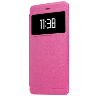 Чехол книжка c окошком Nillkin Sparkle Series для Xiaomi Mi 5S Red 