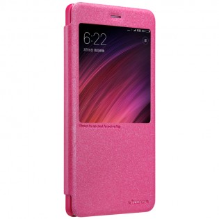Чехол книжка Nillkin Sparkle Leather XIAOMI RedMi Note 4X Red SP-LC HM-NOTE 4X