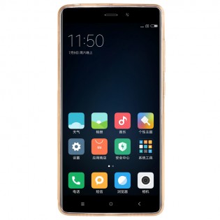 Чохол бампер силіконовий Nillkin TPU case XIAOMI RedMi 4 Brown N-TPU REDMI4