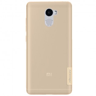 Чехол бампер силиконовый Nillkin Nature Series для Xiaomi Redmi 4 Brown
