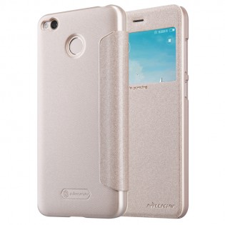 Чохол книжка Nillkin Sparkle Leather XIAOMI RedMi 4X Gold SP-LC REDMI 4X