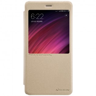 Чохол книжка Nillkin Sparkle Leather XIAOMI RedMi Note 4X Gold SP-LC HM-NOTE 4X