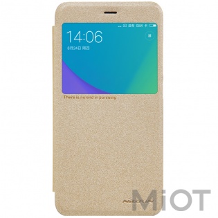 Чохол книжка Nillkin Sparkle Leather XIAOMI RedMi Note 5A Prime Gold