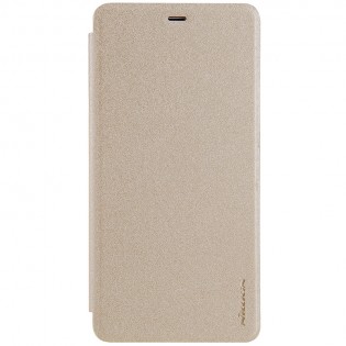 Чехол книжка Nillkin Sparkle Series для Xiaomi Mi 5S Plus Gold Q-LC XM 