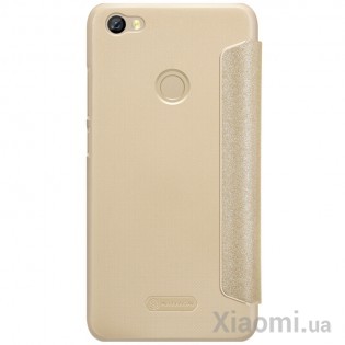 Чехол книжка Nillkin Sparkle Leather XIAOMI RedMi Note 5A Prime Gold