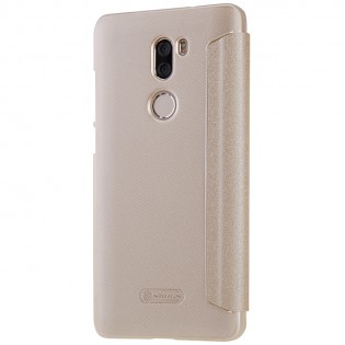 Чехол книжка Nillkin Sparkle Series для Xiaomi Mi 5S Plus Gold Q-LC XM 