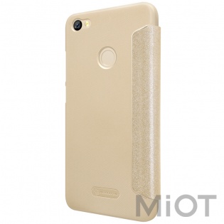 Чохол книжка Nillkin Sparkle Leather XIAOMI RedMi Note 5A Prime Gold