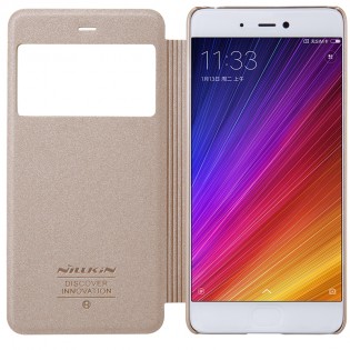 Чохол книжка Nillkin Sparkle Leather XIAOMI Gold 5S
