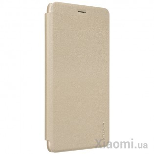 Чехол книжка Nillkin Sparkle Series для Xiaomi Mi Max 2 Gold