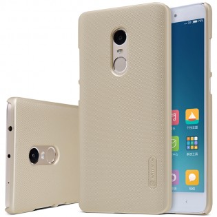 Чохол бампер Nillkin Frosted Shield XIAOMI RedMi Note 4 Gold