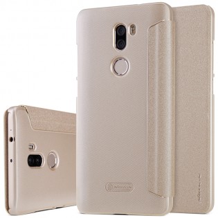 Чехол книжка Nillkin Sparkle Series для Xiaomi Mi 5S Plus Gold Q-LC XM 