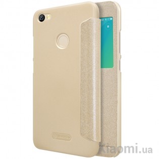 Чехол книжка Nillkin Sparkle Leather XIAOMI RedMi Note 5A Prime Gold