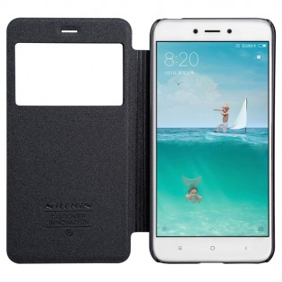 Чехол книжка Nillkin Sparkle Leather XIAOMI RedMi 4X Gray SP-LC REDMI 4X
