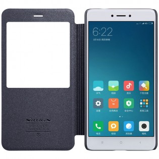 Чехол книжка Nillkin Sparkle Leather XIAOMI RedMi Note 4X Gray SP-LC HM-NOTE 4X