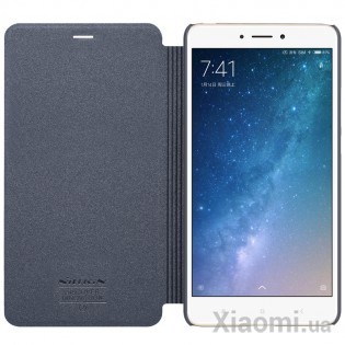 Чехол книжка Nillkin Sparkle Series для Xiaomi Mi Max 2 Gray
