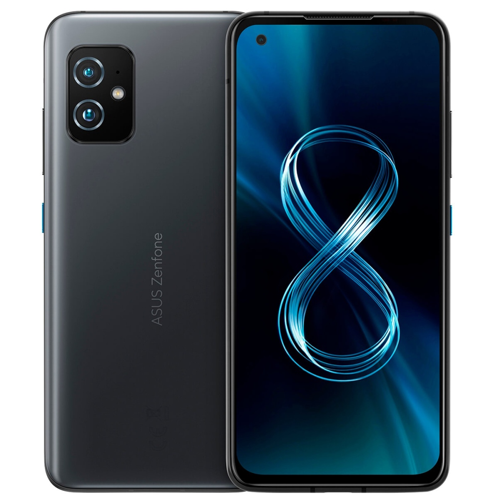 Смартфон Asus ZenFone 8 (ZS590KS-2A011EU) 16/256GB Dual Sim Obsidian Black  купить в Киеве: цена, отзывы, описание, фото - miot.ua