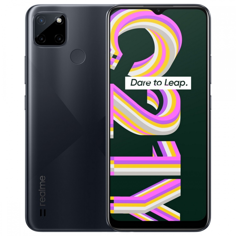 Смартфон Realme C21Y 4/64GB no NFC (RMX3263) Dual Sim Black EU/CE купить в  Киеве: цена, отзывы, описание, фото - miot.ua