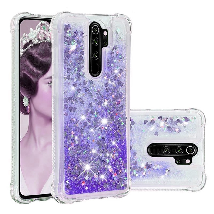 TPU чехол Liquid hearts для Xiaomi Redmi Note 8 Pro Фиолетовый (116617)  купить в Киеве: цена, отзывы, описание, фото - miot.ua