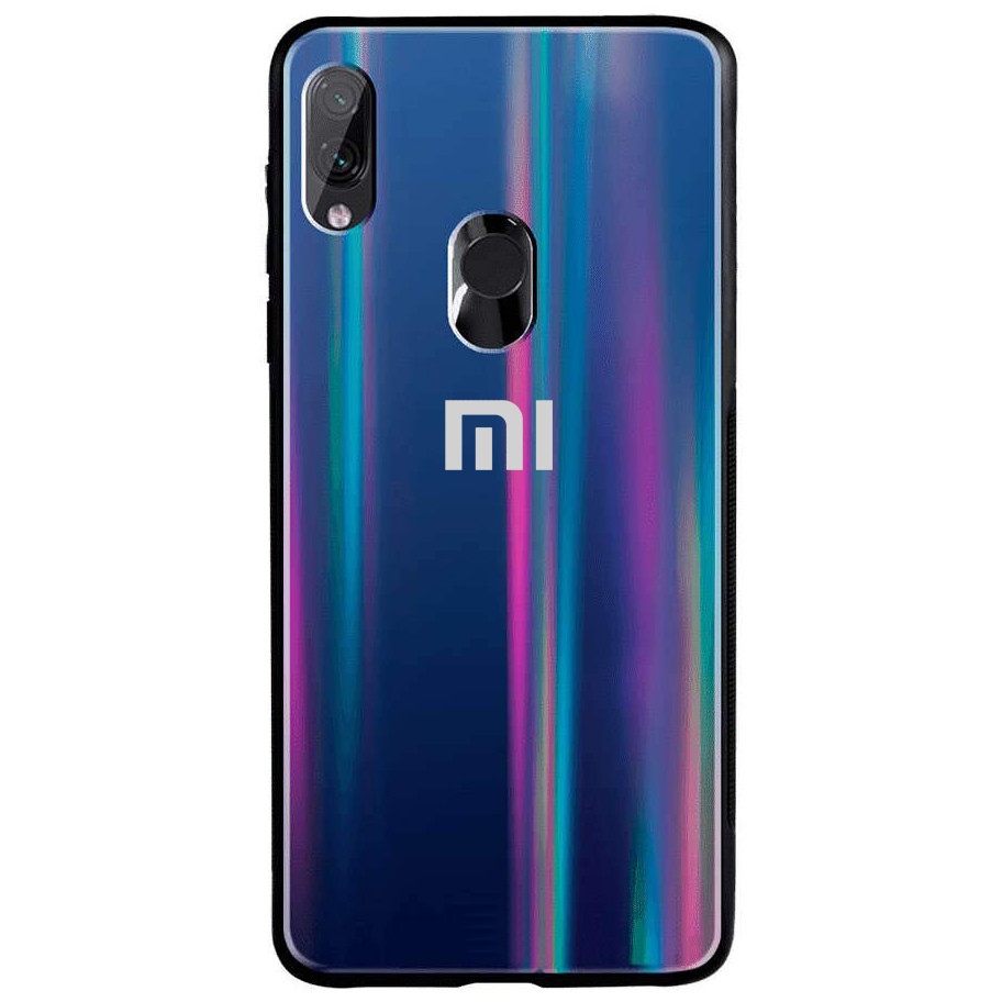 TPU+Glass чехол Gradient Aurora с лого для Xiaomi Redmi Note 7 / Note 7 Pro  / Note 7s Черный (109043) купить в Киеве: цена, отзывы, описание, фото -  miot.ua