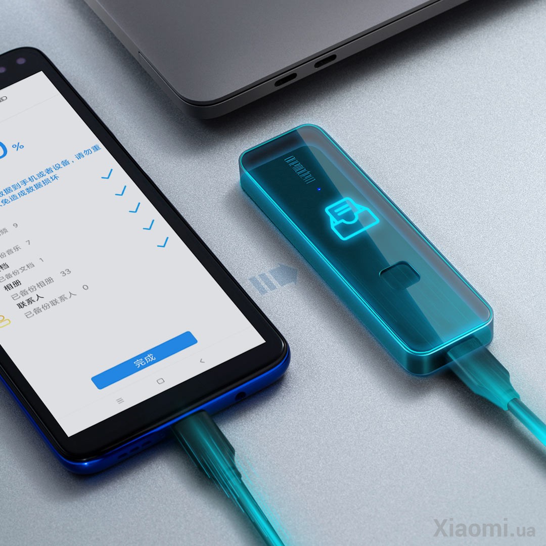 Мобильный жесткий диск со сканером отпечатка пальца Xiaomi Onemodern PSSD  M8 1TB купить в Киеве: цена, отзывы, описание, фото - miot.ua